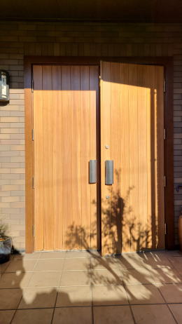 木製玄関ドア塗装例443-01 東京都