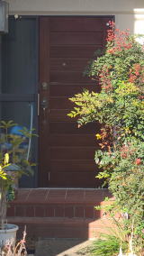 木製玄関ドア塗装例454-07 横浜市金沢区