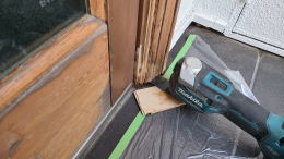 木製玄関ドア塗装例 東京都457-03