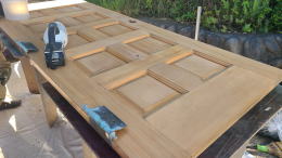 ヤマハ玄関ドア塗装例 461-05