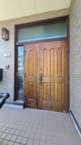 玄関ドア塗装例 横浜市462-03