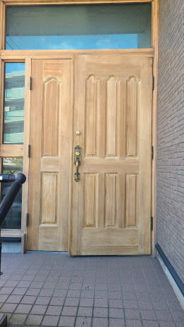 玄関ドア塗装例 横浜市462-04