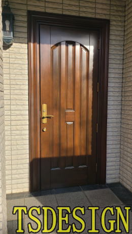 玄関ドア塗装例 東京都465-02