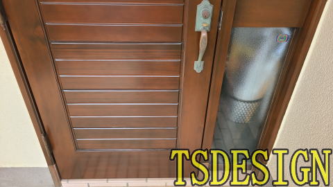 玄関ドア塗装例 茅ヶ崎市467-04