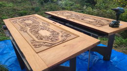 玄関ドア塗装例 横浜市南区468-03